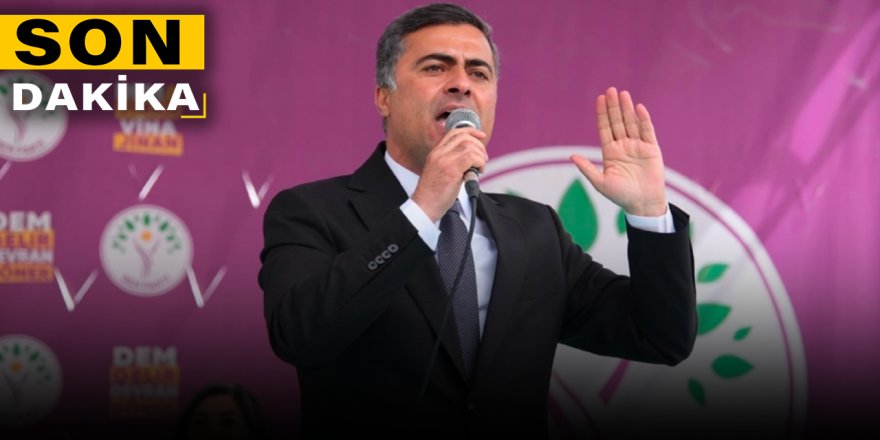 DEM Partili Abdullah Zeydan'a hapis cezası