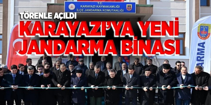 Karayazı’ya yeni jandarma binası