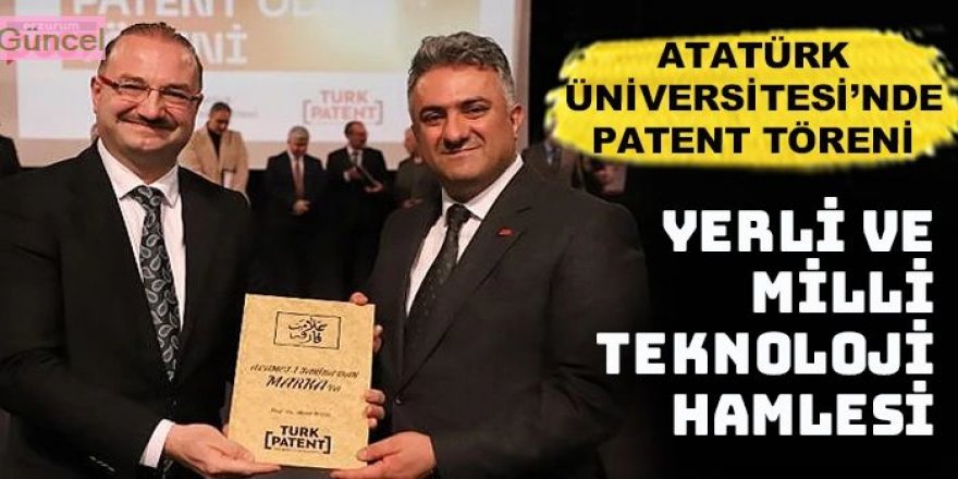 Atatürk Üniversitesi ödüllendiriyor