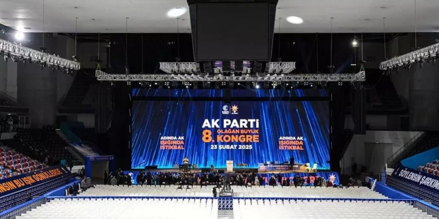 AK Parti'de kongre heyecanı!