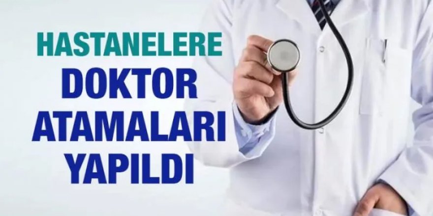 Erzurum'a 56 yeni doktor ataması yapıldı