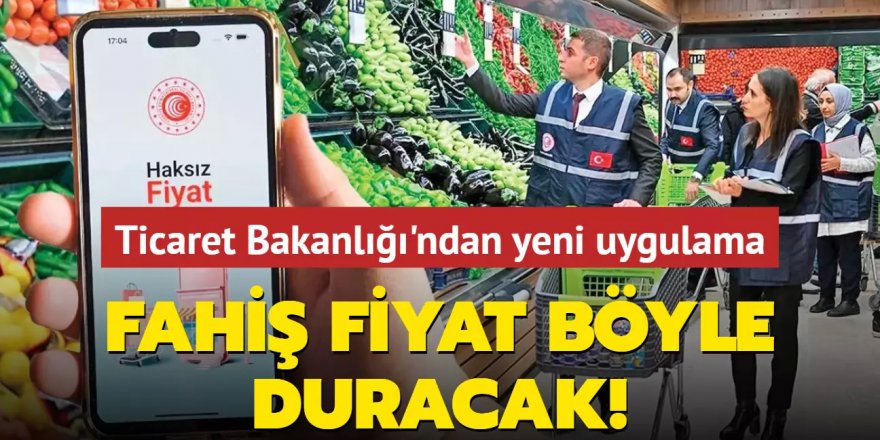 Erzurum'da haksız fiyatlara mobil şikayet