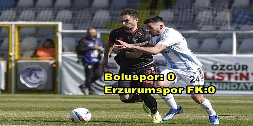 Erzurumspor FK, gole hasret