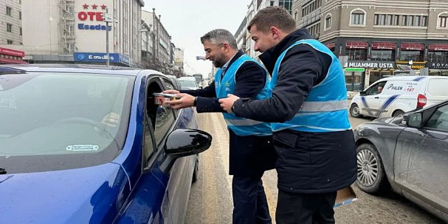 AK Parti Erzurum Teşkilatından 'İftara 5 Kala' ikramı