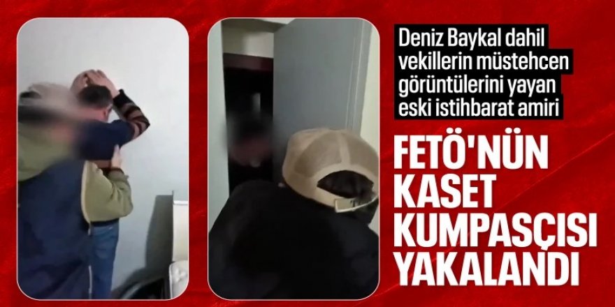 Deniz Baykal'ın müstehcen görüntülerini yayınlayan eski istihbaratçı yakalandı