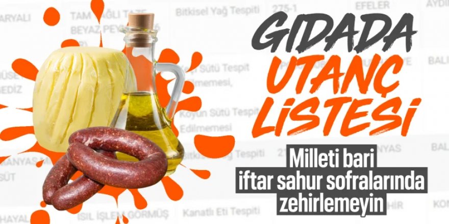 Gıdada taklit tağşiş listesi yenilendi: Sucuk ve salamda kanatlı eti