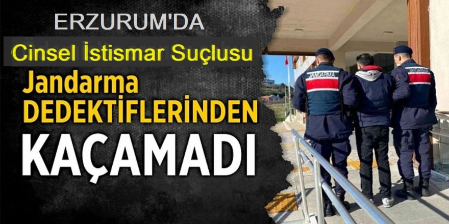 Erzurum'da "nitelikli cinsel istismar" suçundan aranıyordu yakalandı