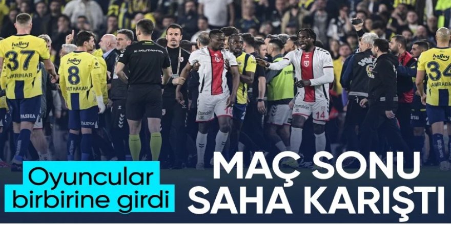 Kadıköy'de maç bitti ortalık bir anda karıştı!