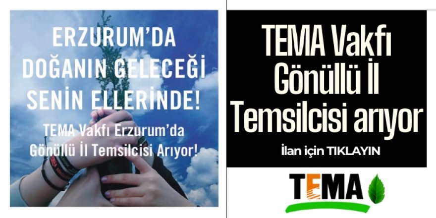 TEMA, İşte başvuru detayları