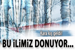 Doğu donuyor!