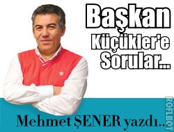 Başkana ne sormak isterdiniz?