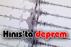 Hınıs'ta deprem