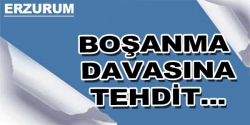 Boşanma davasına tehdit