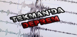 Tekman'da Deprem