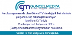 Güncel TV elamanlar arıyor