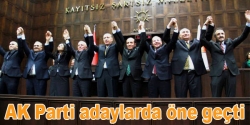 AKP adaylarda öne geçti!