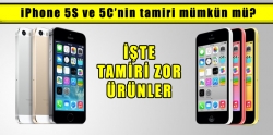 iPhone 5S ve 5C'nin tamiri mümkün mü?