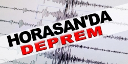 Horasan'da deprem