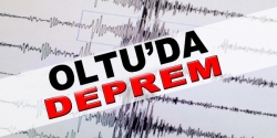 Oltu'da deprem