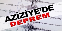 Aziziye'de deprem