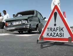 Karayazı'da trafik kazası