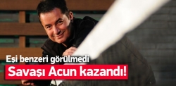 Kazanan Acun oldu