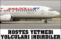 9 yolcu uçaktan indirildi