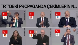 TRT çekimlerinde güldüren görüntüler