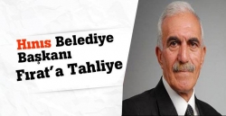 Başkan Fırat'a tahliye!