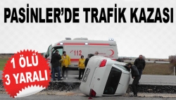 Pasinler'de trafik kazası