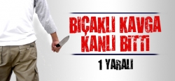 Horasan'da bıçaklı kavga!