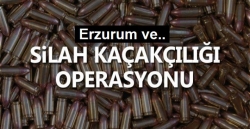 8 İlde Silah Kaçakçılığı Operasyonu