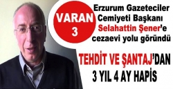 Selahattin Şener’e şok hapis cezası!