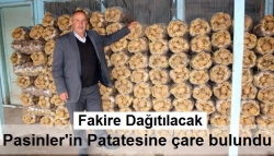 Pasinler'in patatesine çare!