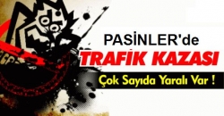 Pasinler’de trafik kazası: 17 yaralı!