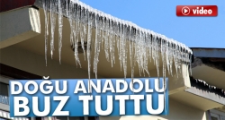 Doğu Anadolu buz tuttu!