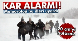 Meteoroloji uyardı! Kar geliyor