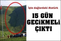 İki hafta gecikmeli geldi!