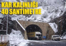 Erzurum-Rize yolu kapandı