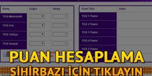 YGS puan hesaplaması nasıl yapılır?