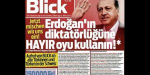 İsviçre'nin Blick gazetesi haddini aştı!