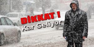 Meteoroloji'den 28 ile kar uyarısı