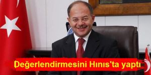 Bakan Akdağ Hınıs'ta