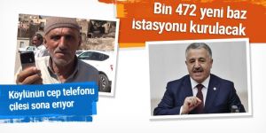 Bin 472 köye baz istasyonu kurulacak