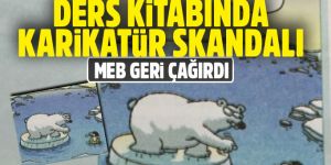 Ders kitabında karikatür skandalı