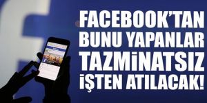 Facebooktan ek iş yaptı, tazminatsız kovuldu