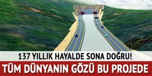 Ovit Tüneli'nde tek tüpten geçişlerin yıl sonunda başlaması bekleniyor