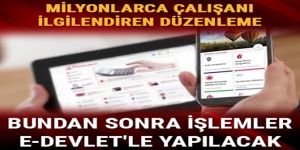 Emeklilik e-devlet'le yapılacak