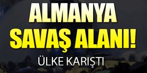 Almanya'da aşırı sağcılara protesto!