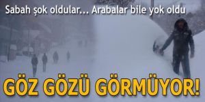 Doğu donuyor! -19 dereceyi gördüler...